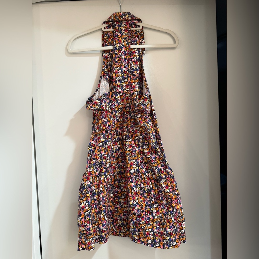 Maeve Floral Halter Mini-Dress - Picture 6 of 9